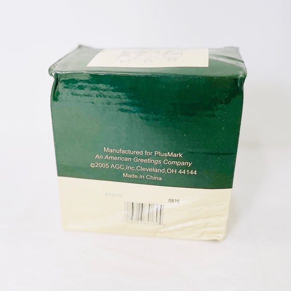 Vtg PlusMark An American Greeting Company Pearlized 1-pc Ceramic Nativity - Picture 7 of 7